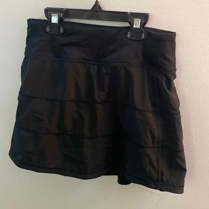 COPY - LULULEMON PACE RIVAL SKIRT BLACK